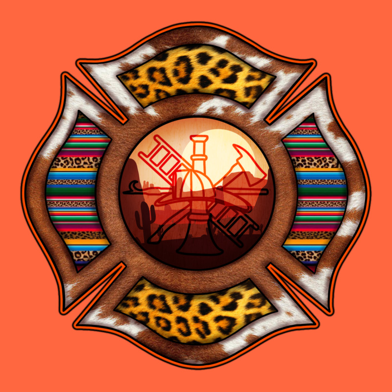 Western Firefighter Symbol Premium Hoodie by RanaPortraitStore | Teevron
