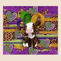 Mardi Gras Cow Urban Heavy Tee | Teevron