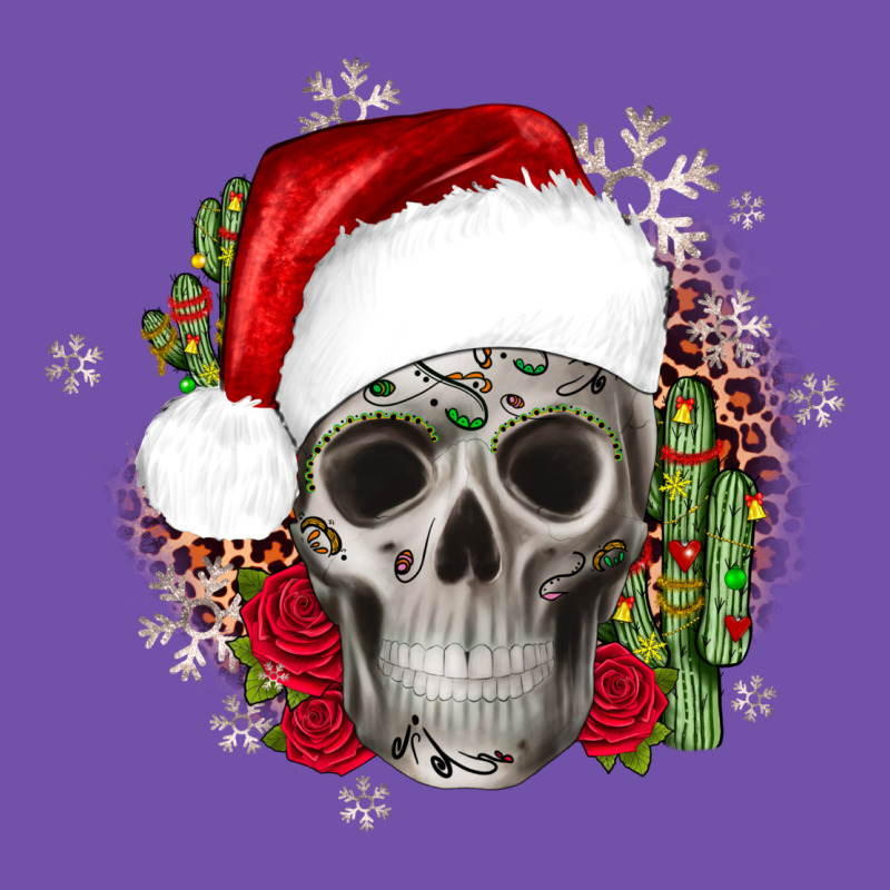 Skull Christmas Cactus Premium Sweatshirt by JahusDesignShop | Teevron