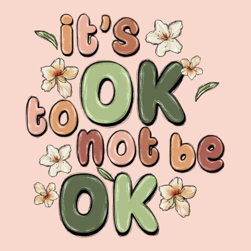 It's Ok To Not Be Ok Urban Hoodie by MaliasSmallBusiness | Teevron