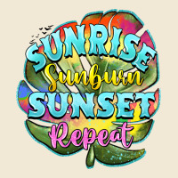 Sunrise Sunburn Sunset Repeat Ladies Tee | Teevron