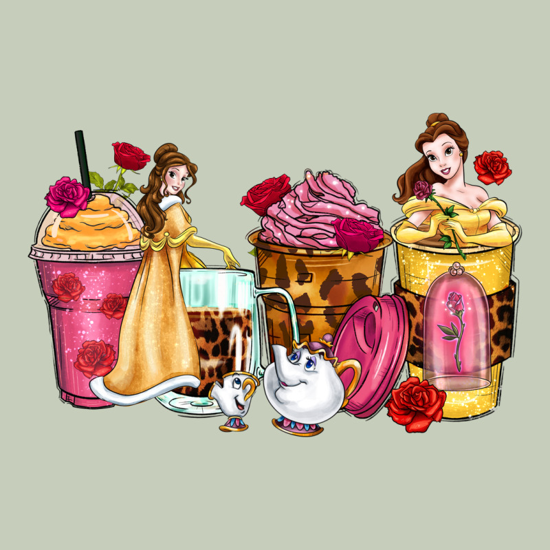 Princess Cartoon Coffee Cups Classic Tee by Zillion Design Studio | Teevron