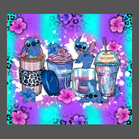 Stitch Coffee Cups Zipper Hoodie | Teevron