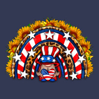 Usa Gnome Sunflower Rainbow Heavyweight Hoodie | Teevron