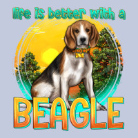 Life Is Better With A Beagle Long Sleeve Tee | Teevron