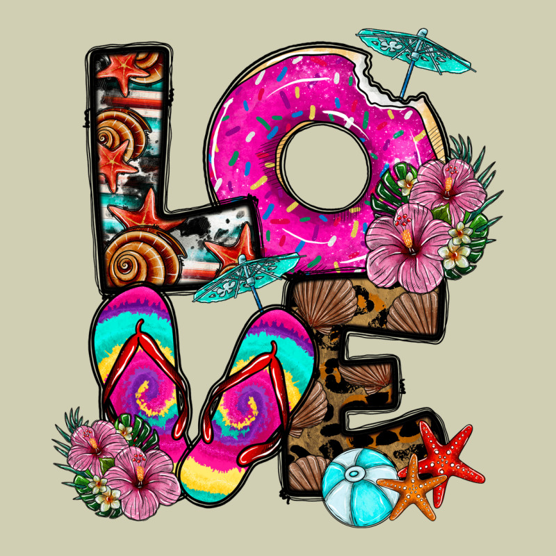 Love Summer Heavy Core Tee by CowhideDigitalArt | Teevron