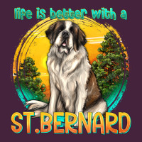 Life Is Better With A St.bernard Long Sleeve Tee | Teevron