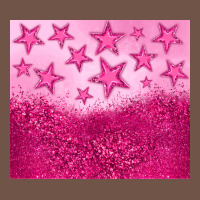 Pink Glitter Star Premium Sweatshirt | Teevron