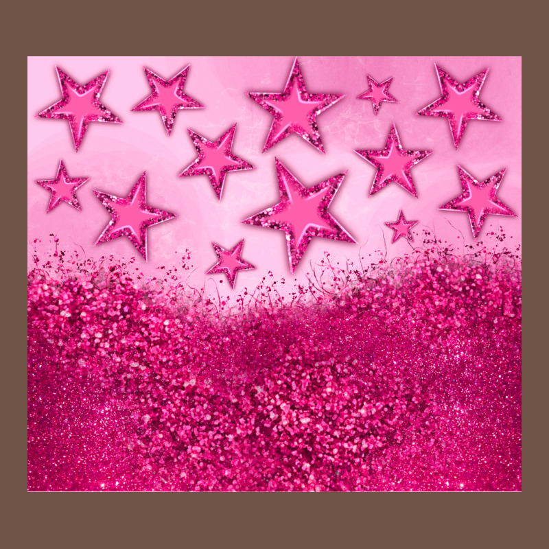 Pink Glitter Star Premium Sweatshirt by JahusDesignShop | Teevron