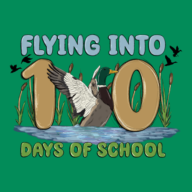 Flying Into 100 Days Of School Urban Hoodie by MaliasSmallBusiness | Teevron