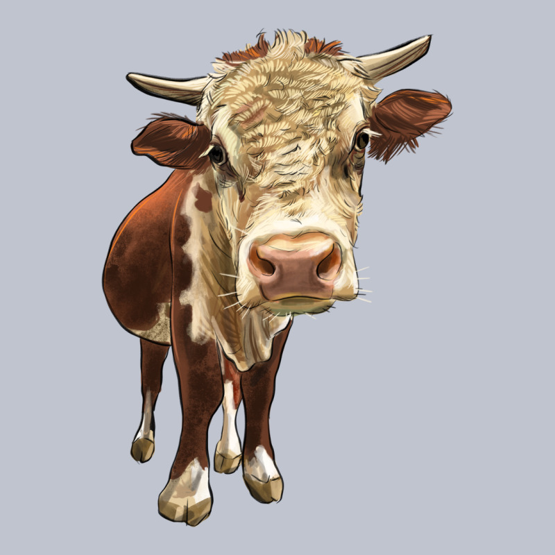 Hereford Heifer Premium Hoodie by LillyAllenDesigns | Teevron