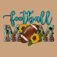 Western Leopard Camouflage Sunflowers  Glitter Mom Football Vintage Tee | Teevron