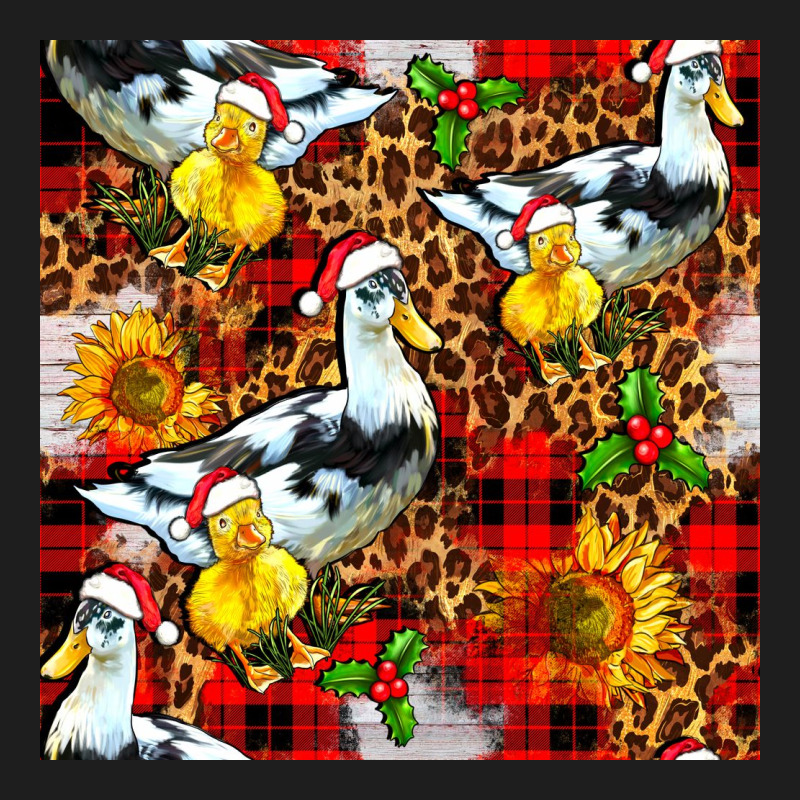 Christmas Leopard Duck Heavyweight Hoodie by FaDigitalArtStudio | Teevron
