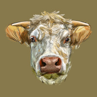 Charolais Bull Face Premium Hoodie | Teevron