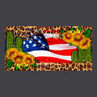 Usa Flag And Cactus License Plate Heavyweight Hoodie | Teevron