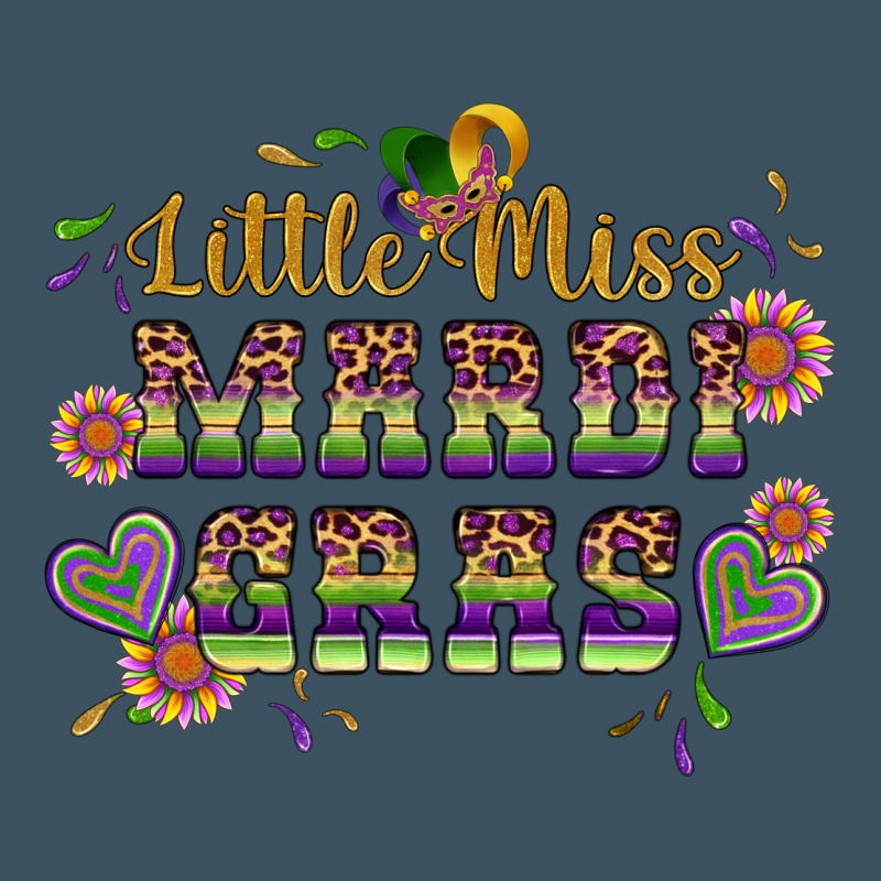 Little Miss Mardi Gras Urban Heavy Tee by Artiststas | Teevron