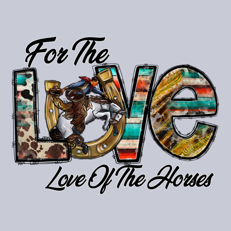For The Love Love Of The Horses Heavyweight Hoodie by CowhideDigitalArt | Teevron