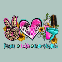 Peace Love Hair Stylist Premium Sweatshirt | Teevron