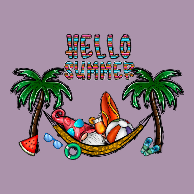 Hello Summer Heavyweight Hoodie by CowhideDigitalArt | Teevron