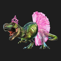 Balerina T-rex Dinosaur With Tutu Classic Tee | Teevron