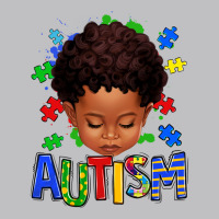 Autism Afro Kid Full Face Long Sleeve Tee | Teevron