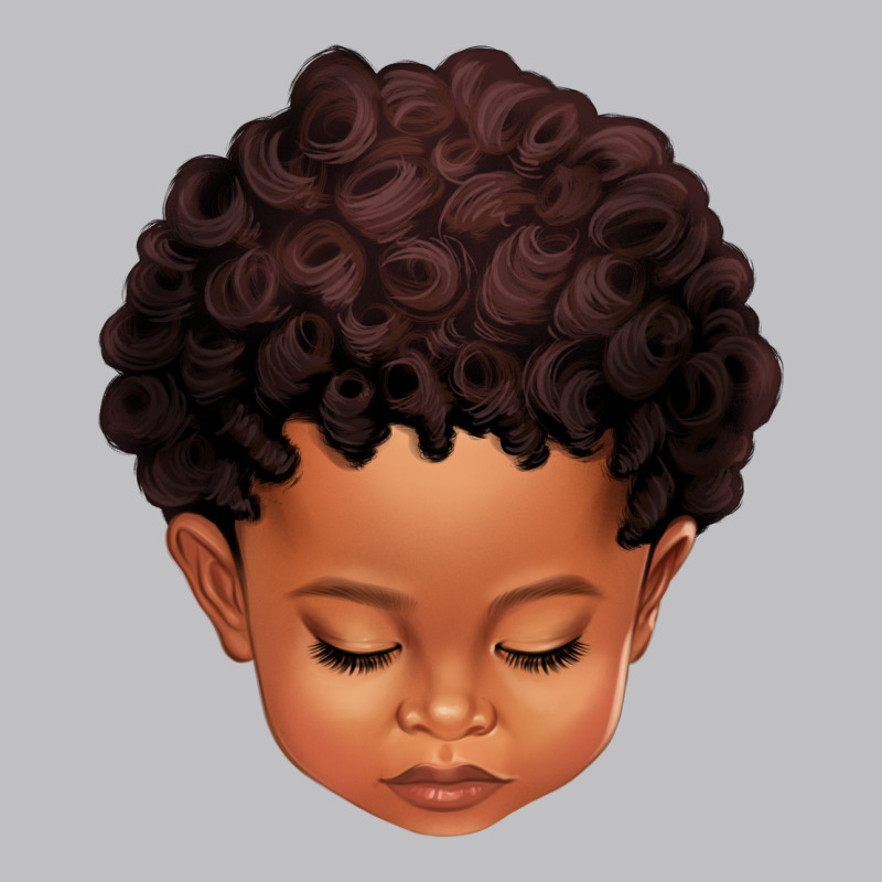 Cute Afro Boy Long Sleeve Tee by texasbilliewilder | Teevron