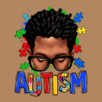Autism Afro Man Long Sleeve Tee | Teevron