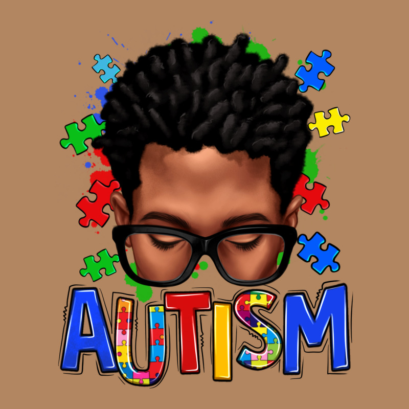 Autism Afro Man Long Sleeve Tee by texasbilliewilder | Teevron