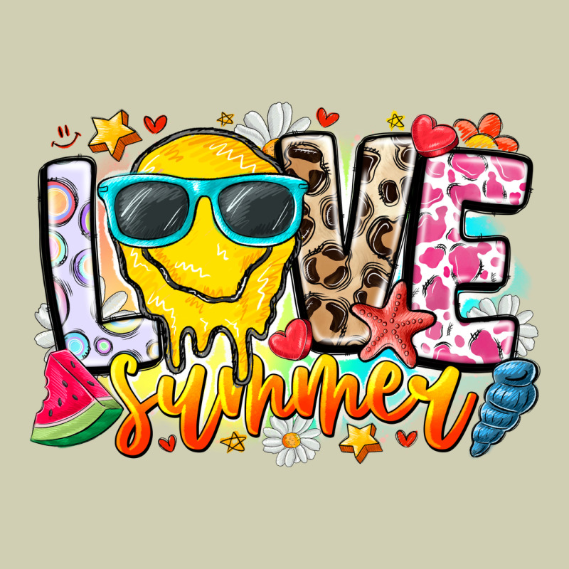Love Summer Heavy Core Tee by CowhideDigitalArt | Teevron