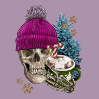 Winter Skeleton Skull Heavyweight Hoodie | Teevron