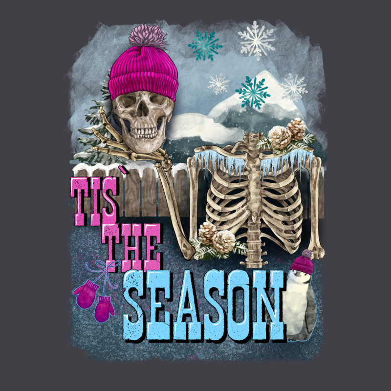Winter Tis The Season Skeleton Heavyweight Hoodie by FaDigitalArtStudio | Teevron