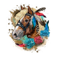 haflinger horse floral | Teevron