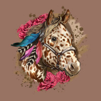 Floral Appaloosa Horse With Feathers Premium Hoodie | Teevron