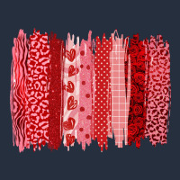 Valentine's Day Brushstroke Zipper Hoodie | Teevron