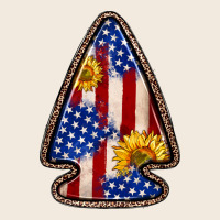 American Flag Sunflower Arrowhead Zipper Hoodie | Teevron