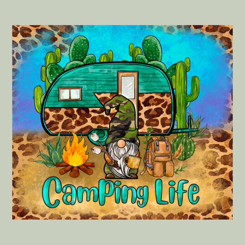 Camping Life Tumbler Ladies Tee by BarkalooDesign | Teevron