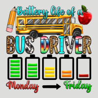 Battery Life Of A Bus Driver Zipper Hoodie | Teevron