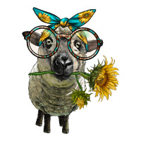 cute hempshire sheep with eyeglasses | Teevron