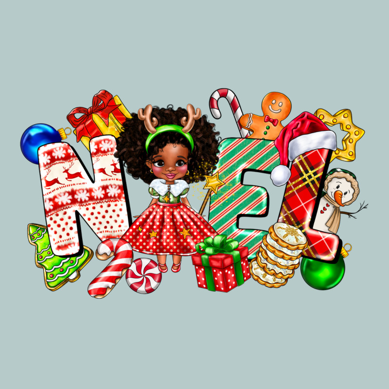 Noel Afro Girl Baby Heavy Core Tee by CowhideDigitalArt | Teevron