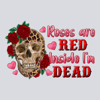 Roses Are Red Inside I'm Dead Skull Zipper Hoodie | Teevron