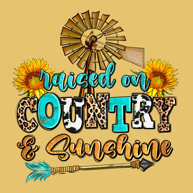 Raised On Country And Sunshine Premium Sweatshirt by AdoDesignShop | Teevron