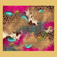 Pink Glitter Leopard Sunflower Gemstone Premium Sweatshirt | Teevron
