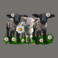 Baby Sheeps With Daisies Premium Hoodie | Teevron