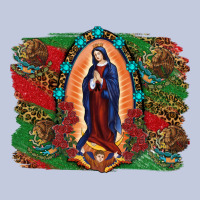 Mexican Flag Lady Of Guadalupe Distressed Backgrou Long Sleeve Tee | Teevron