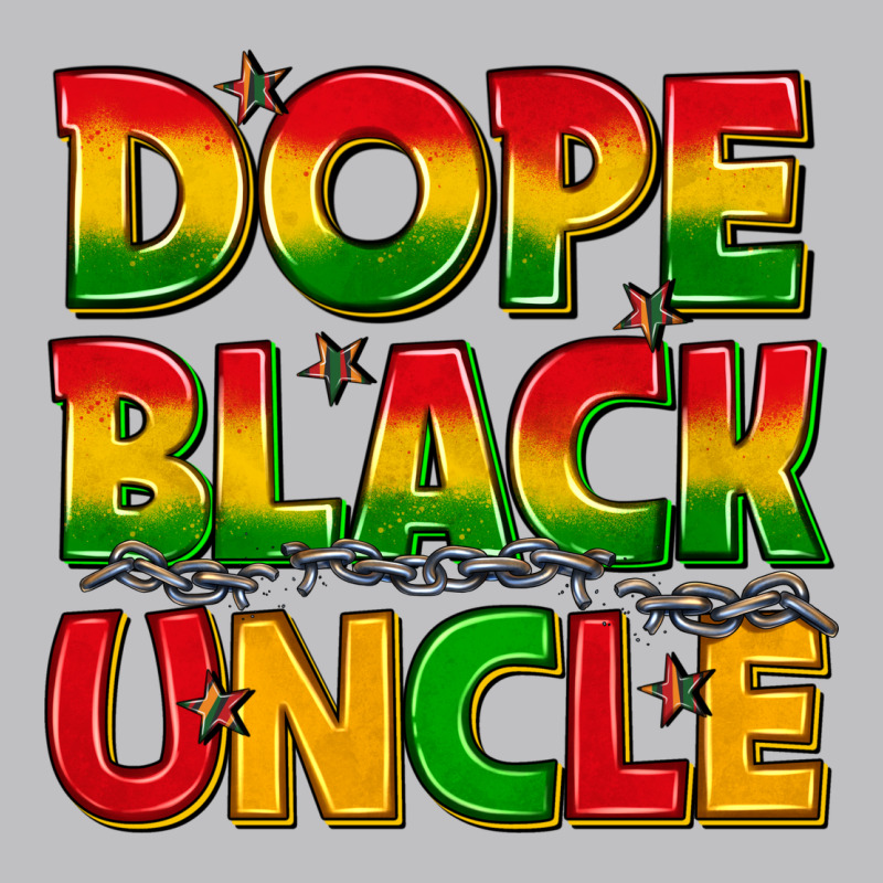 Dope Black Uncle With Stars Long Sleeve Tee by texasbilliewilder | Teevron