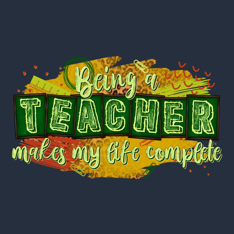 Being A Teacher Makes My Life Complete Zipper Hoodie by texasbilliewilder | Teevron