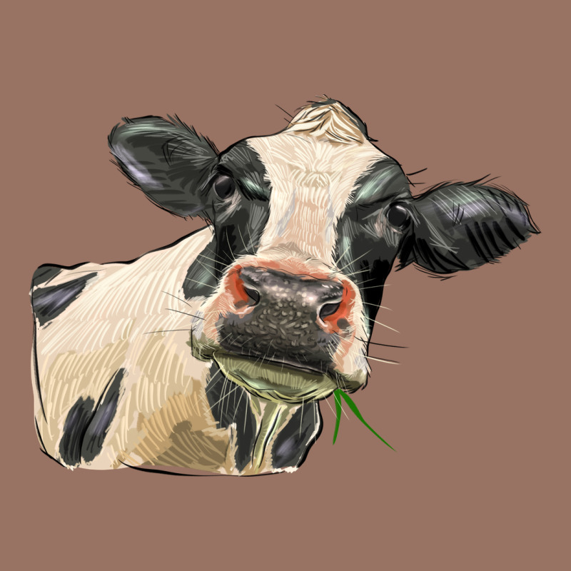 Holstein Heifer Face Premium Hoodie by LillyAllenDesigns | Teevron