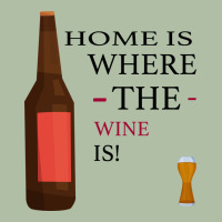 Home Is Where The Wine Is Urban Heavy Tee | Teevron