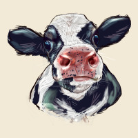 Holstein Calf Face Premium Hoodie | Teevron