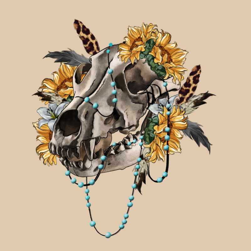 Boho Wolf Skull Classic Tee by RanaPortraitStore | Teevron